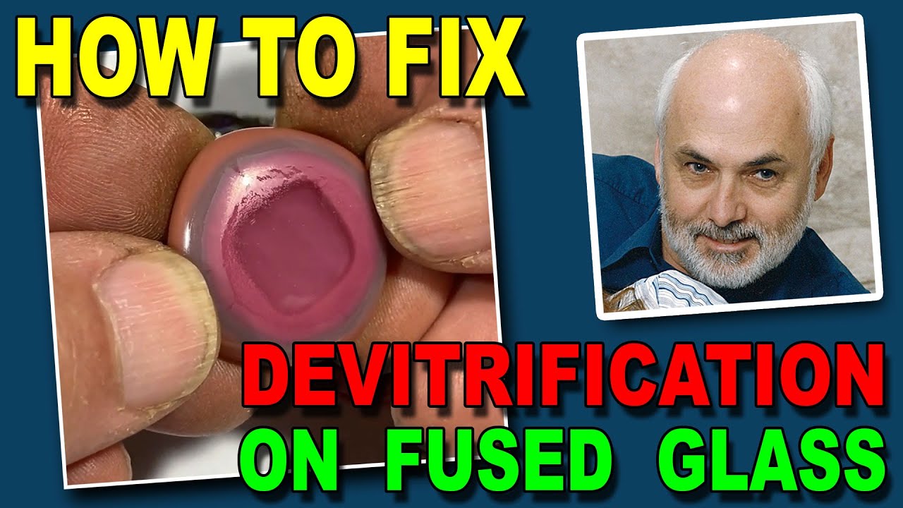Fixing Devitrification on Fused Glass Cabochons, Glass Fusing Tutorial