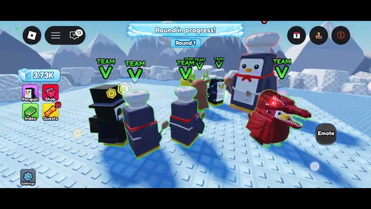 We played Roblox knockout and this is part 1