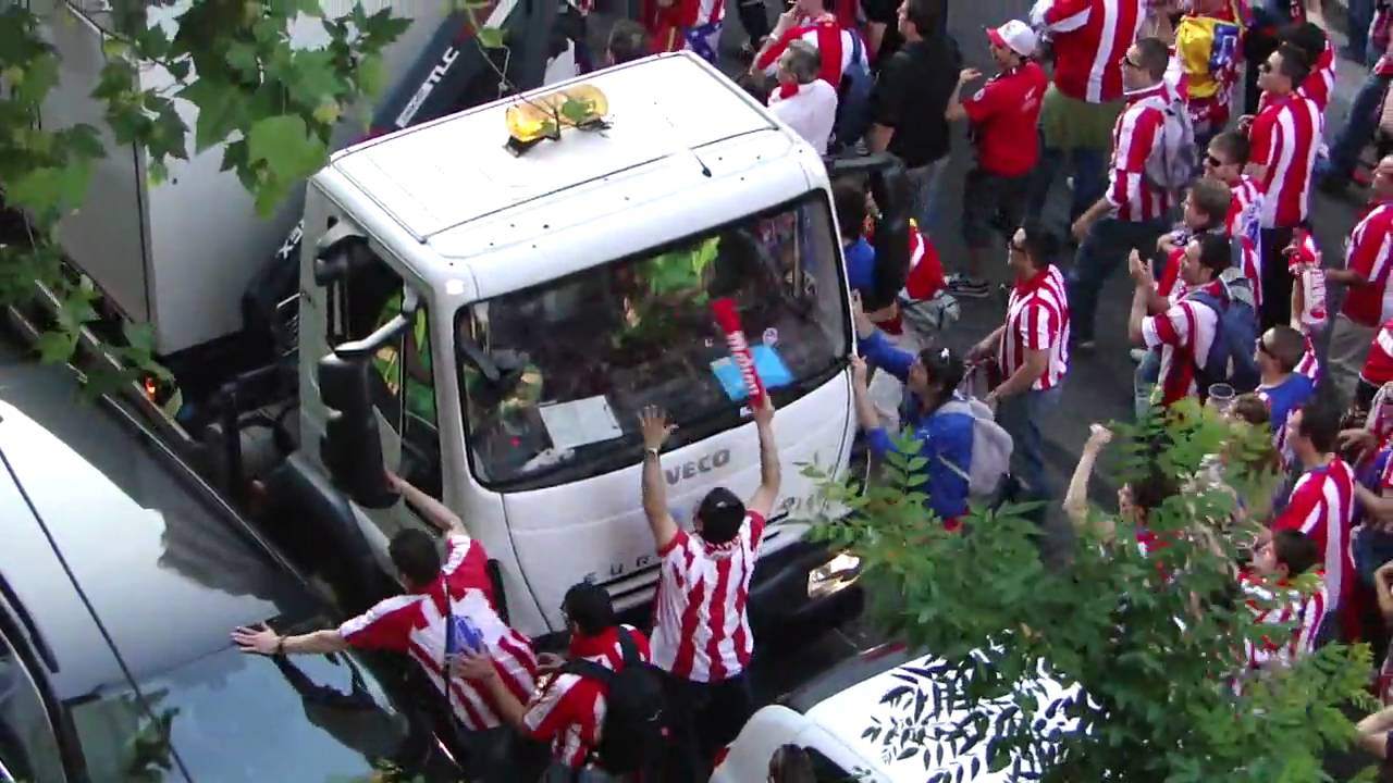 HD Marea rojiblanca en Barcelona