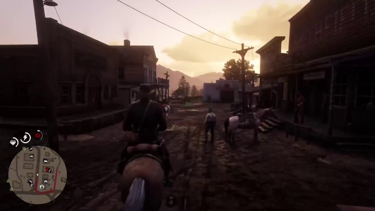 Red Dead. Redemption 2. Gameplay. PS5 gameplay.Shotgun shell is Live.