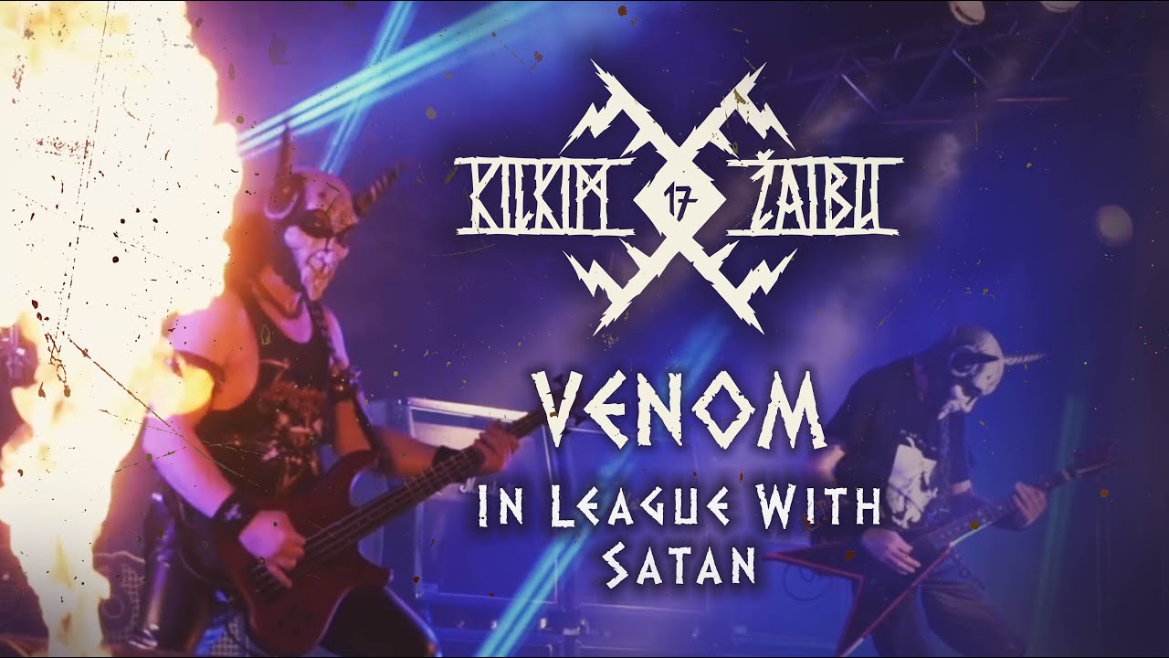 VENOM &ndash; &bdquo;In League With Satan&ldquo; live at KILKIM ŽAIBU 17