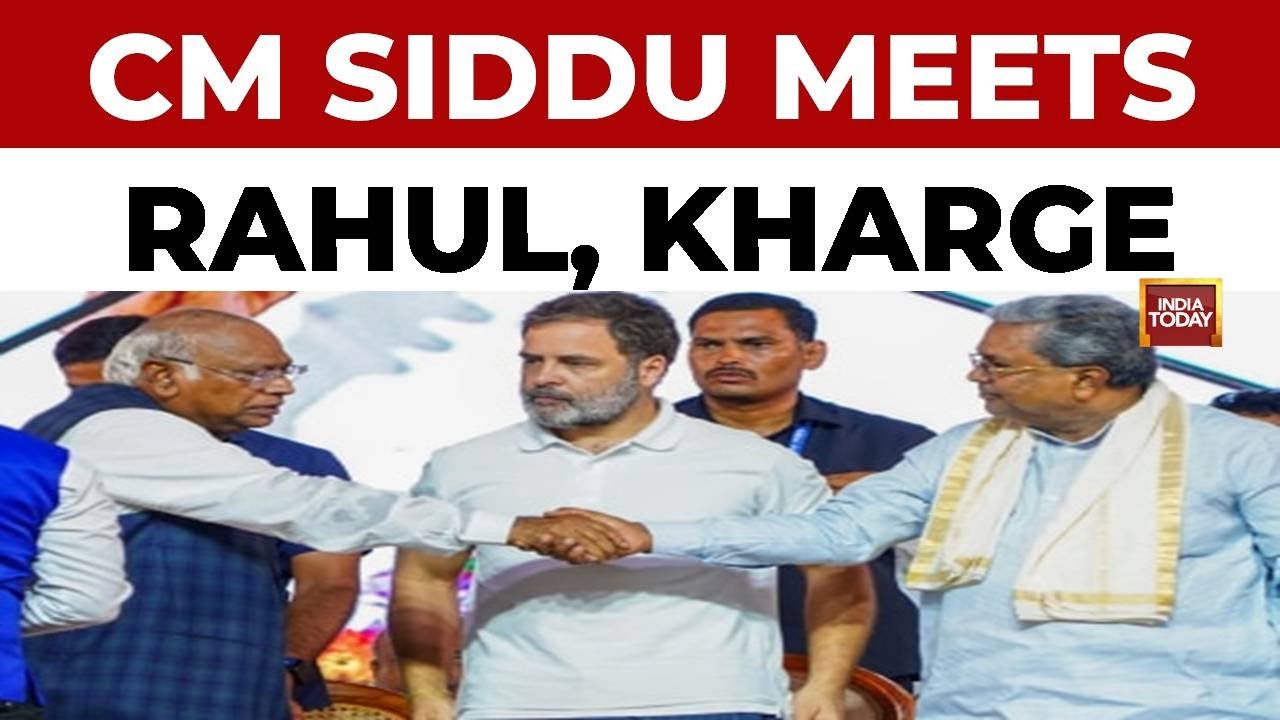 Karnataka Cabinet Reshuffle Looms; CM Siddaramaiah Meets Rahul Gandhi, Kharge to Have Final Say
