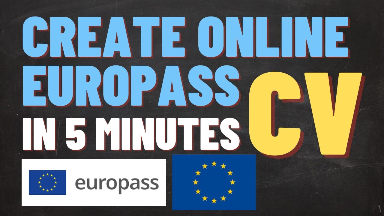 Create Online Europass CV in 5 Minutes | Mithal Lagari