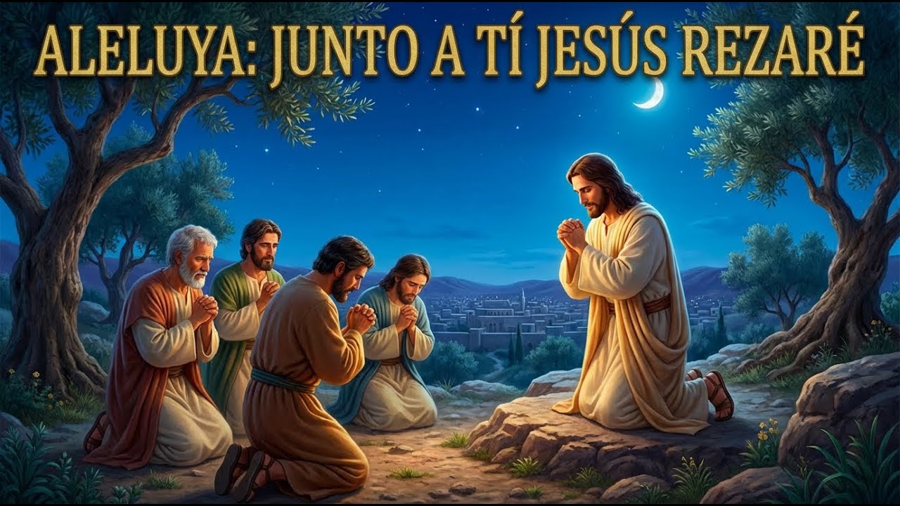Aleluya junto a ti Jesús rezaré | Cantos para misa católica