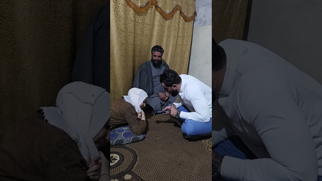 7 كفيفين عميان ومعاقين والشاب المعيل لهم استشهد بالمعارك و15نفر بناموا سوا بمكان واحد . الجزء1