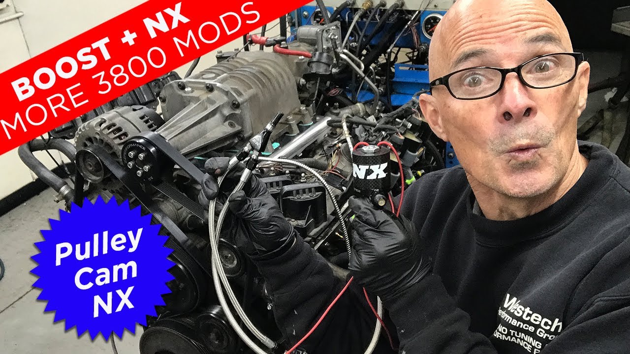 CHEAP JUNKYARD BOOST PLUS NITROUS-HOW TO ADD NITROUS TO YOUR (OTHER GUYS) SUPERCHARGED L67 3800 V6