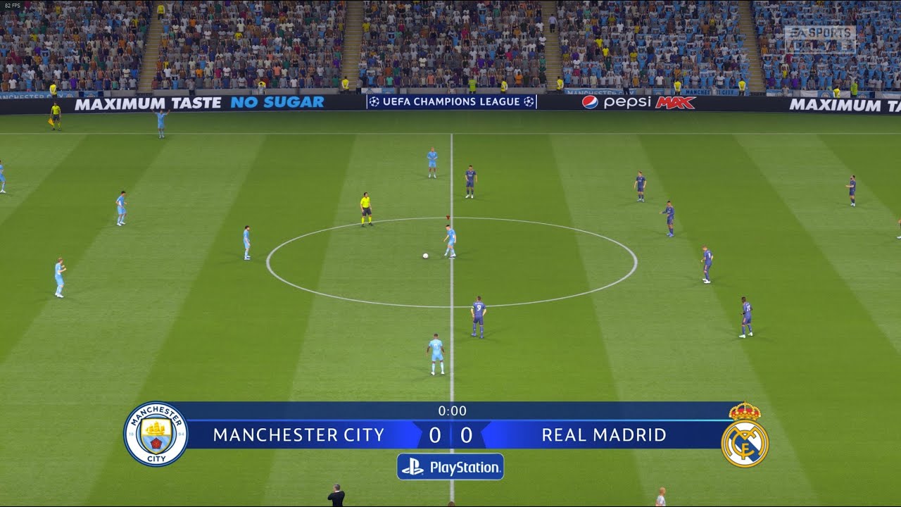FIFA 22 [PC] || eSIM Mod 3.0 BETA.4 - TU#10 || Manchester City - Real Madrid (UCL)