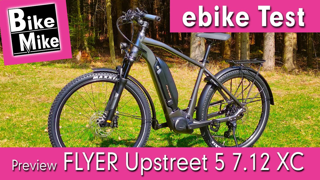 Flyer Upstreet 5 7.12 XC | Das Rad begleitet uns durch die eBike Saison 2022 | Eine Vorschau