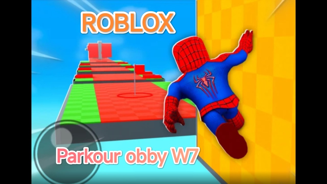 Funtastic !!! PARKOUR OBBY W7 | ROBLOX | PARKOUR | खेलों और मज़े करो