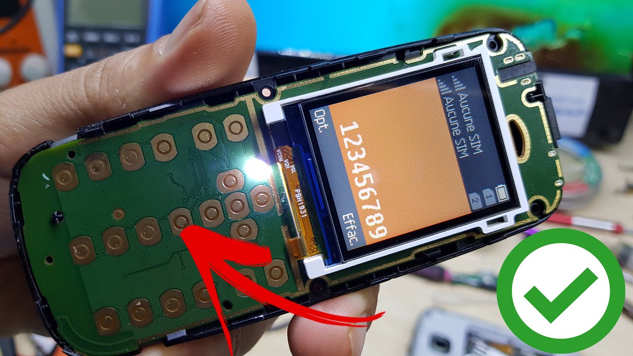 nokia 105 2019 ta-1174 keyboard touch repair ways solution