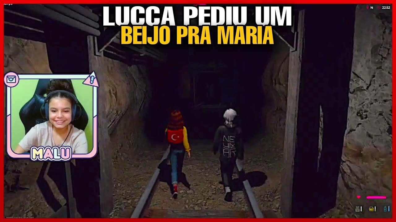 LUCCA LEVOU A MARIA NA MINA ABANDONADA E PEDIU UM BEIJO PRA ELA • GTA RP