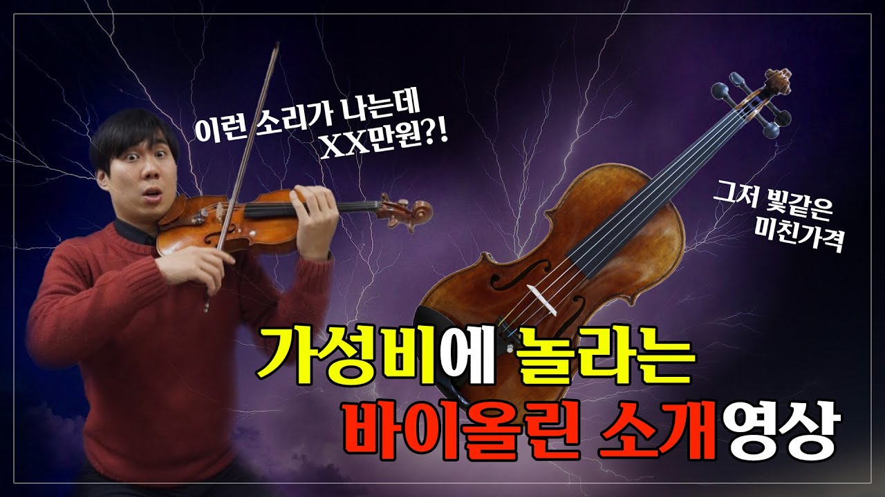 미쳐버린 극한의 가성비 수제바이올린을 소개합니다 (더보기 눌러줘잉)