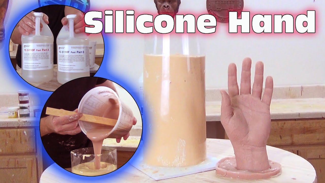 Making A Silicone Hand From Alginate Mold