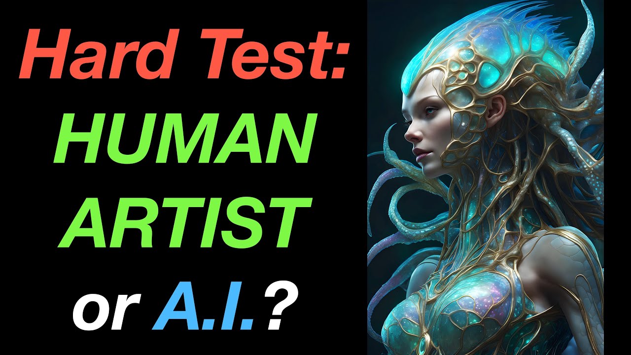 AI OR HUMAN ART? Can YOU Actually Tell the DIFFERENCE? Test Yourself!