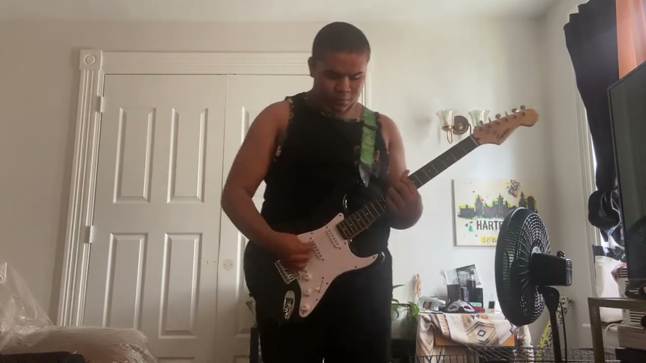 LET THE WORLD BURN - (CHRIS GRAY GUITAR COVER BY Drezlyn Hellhound)