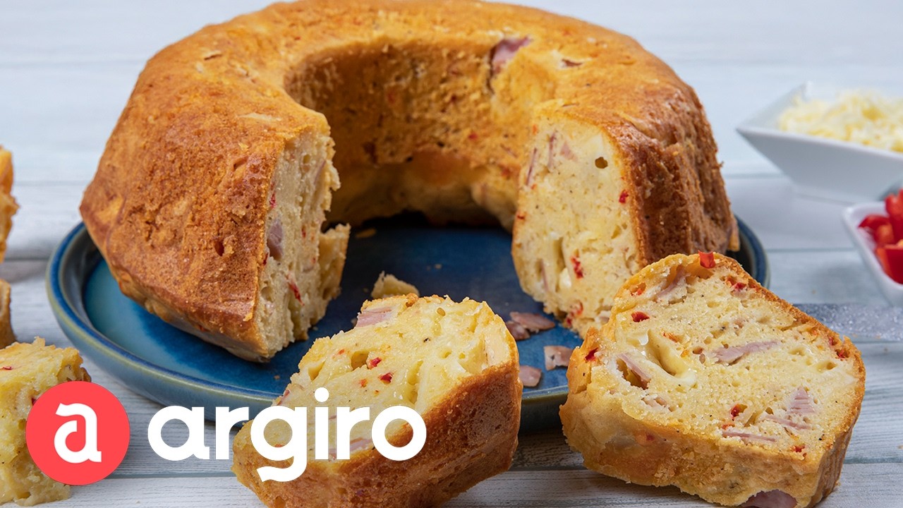 Ζαμπονοτυρόπιτα κέικ της Αργυρώς | Αργυρώ Μπαρμπαρίγου