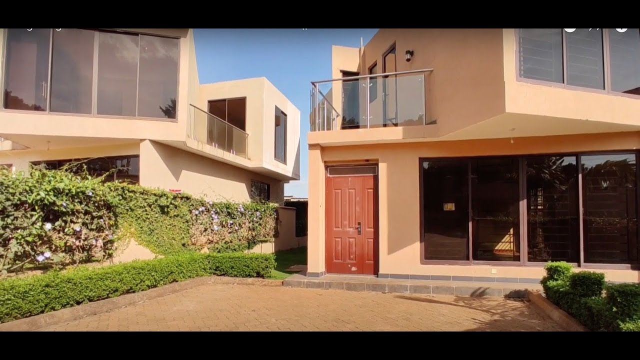 My personal favorite. Three bedroom Townhouse in Lower Kabete. Kabete Palms