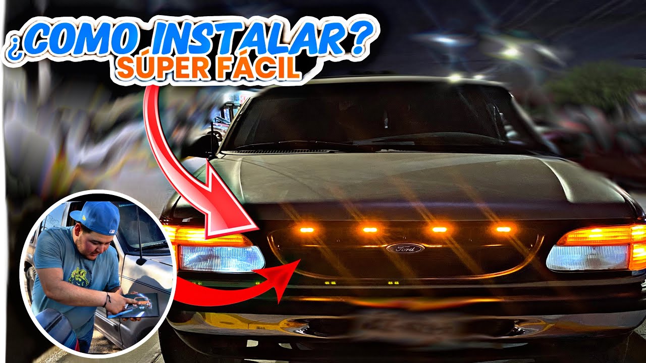 INSTALAMOS LED’S TIPO RAPTOR A LA PARRILLA DE LA FORD EXPLORER‼️😳