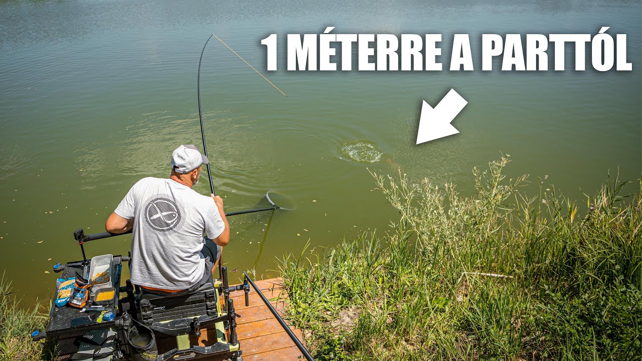 1 MÉTERRE A PARTTÓL - Margin horgászat rakós bottal