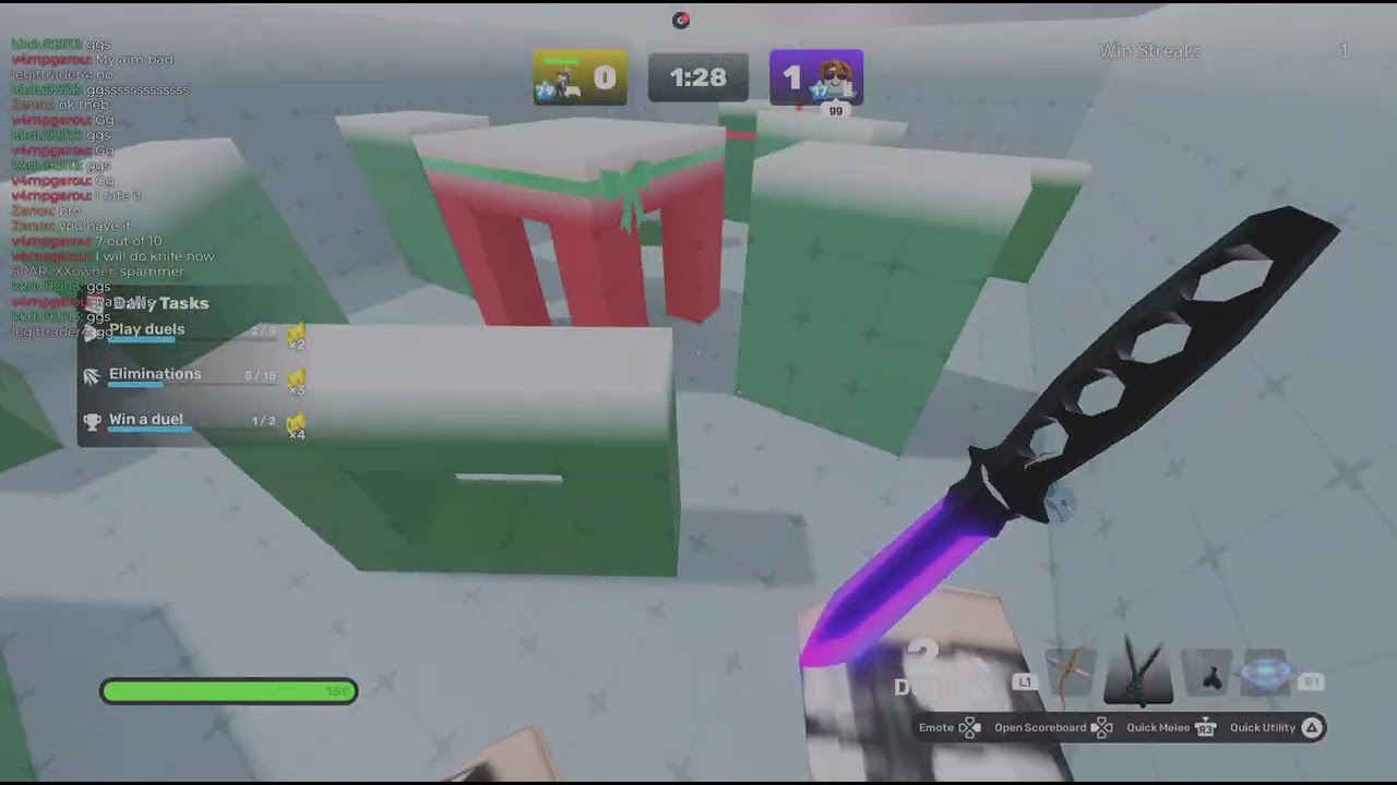 Whats better? Knife or sniper?