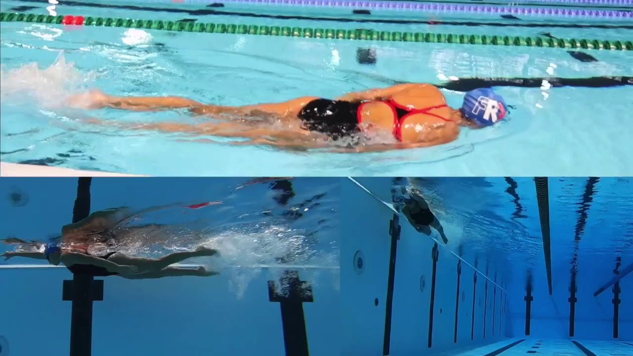 Éducatif crawl 1 bras - Entraînement de natation