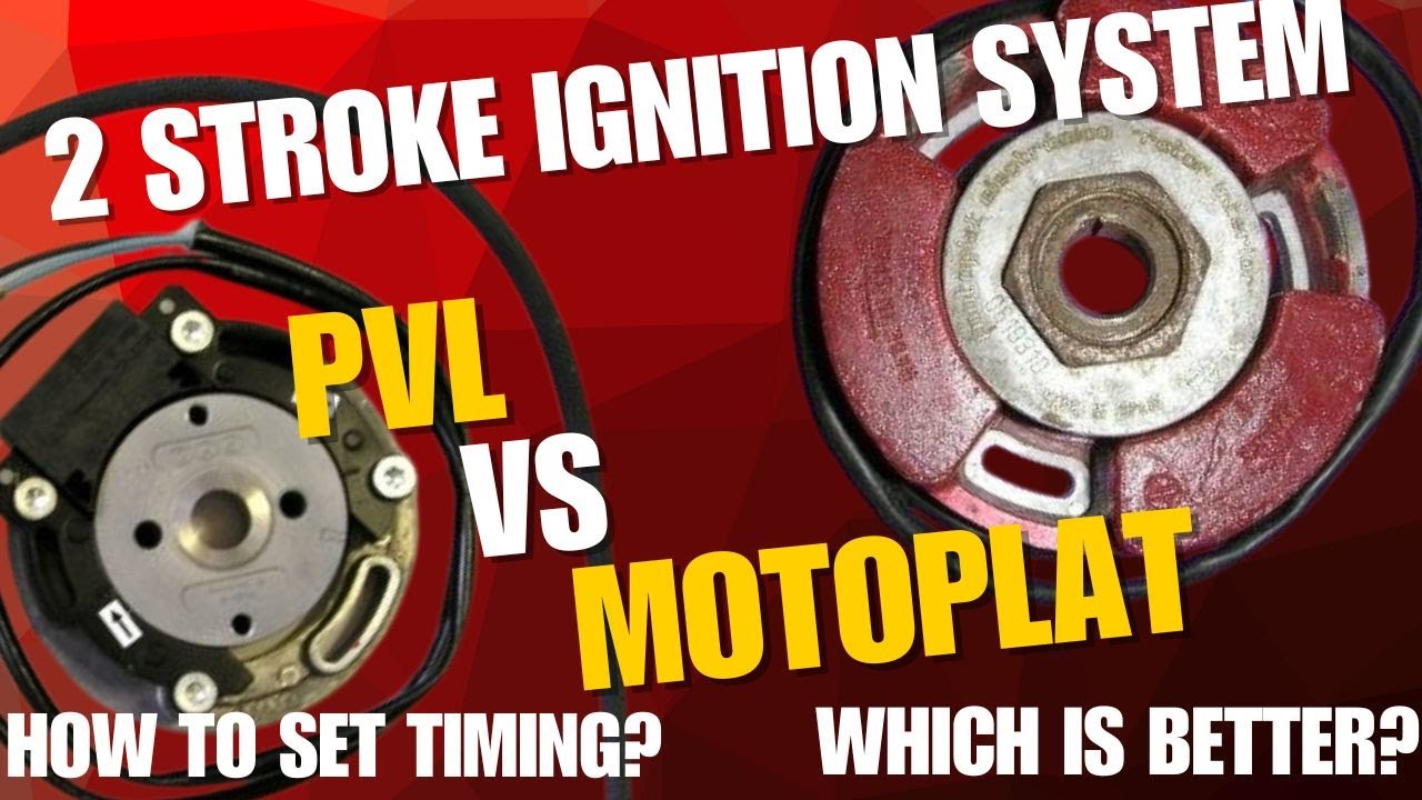 2 Stroke Ignition System PVL vs MOTOPLAT - How to fit? - What's the differences? - which is FASTER?