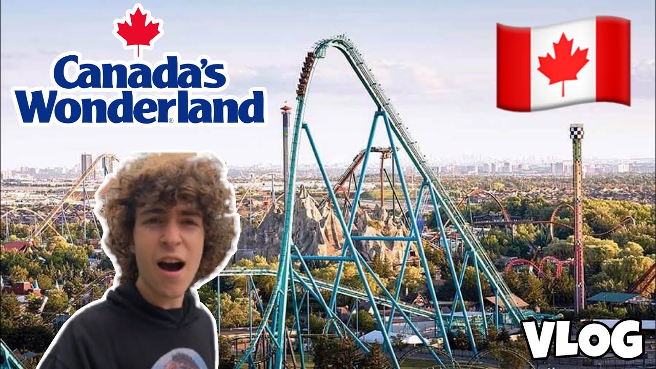 Visiting Canada’s LARGEST Theme Park?! Canada’s Wonderland - Vaughan, Ontario | VLOG [2024]