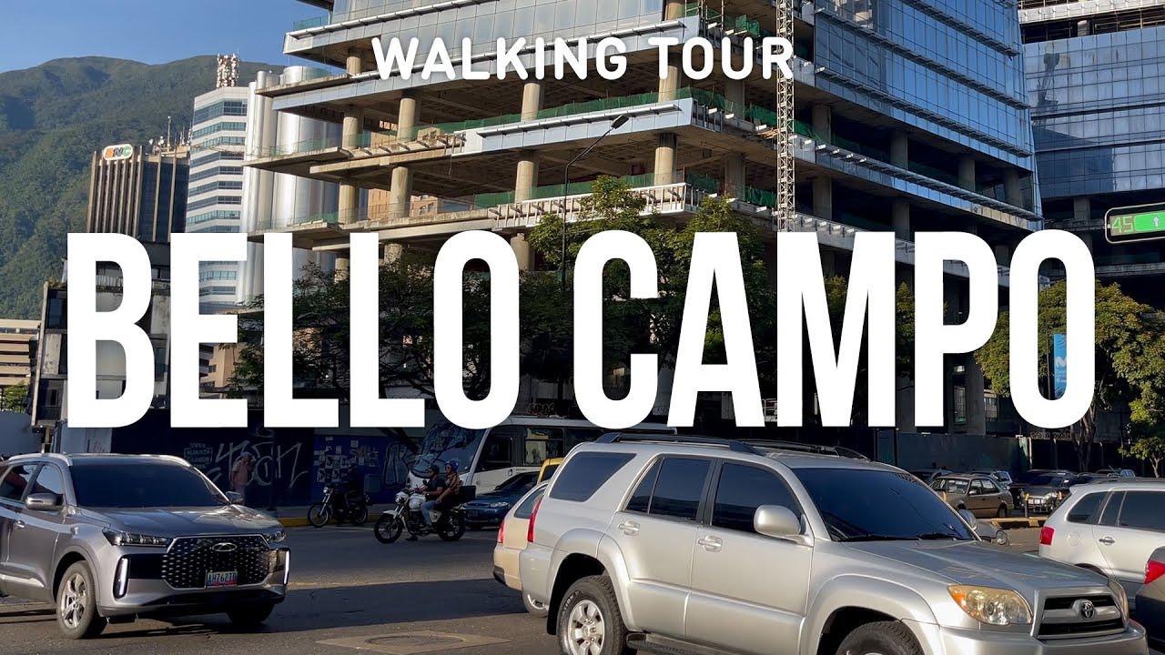 Walking Tour Caracas 🏘️ BELLO CAMPO: Los 2 Vecindarios SECRETOS más icónicos de Chacao