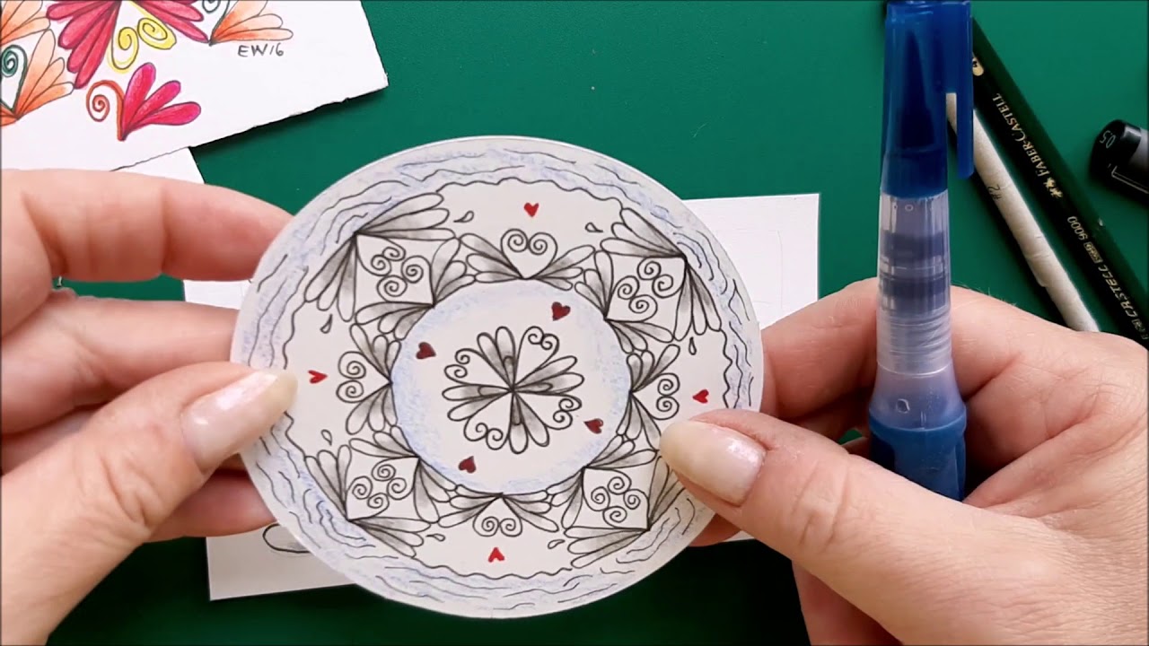 How to draw pattern Zwaan (Swan)