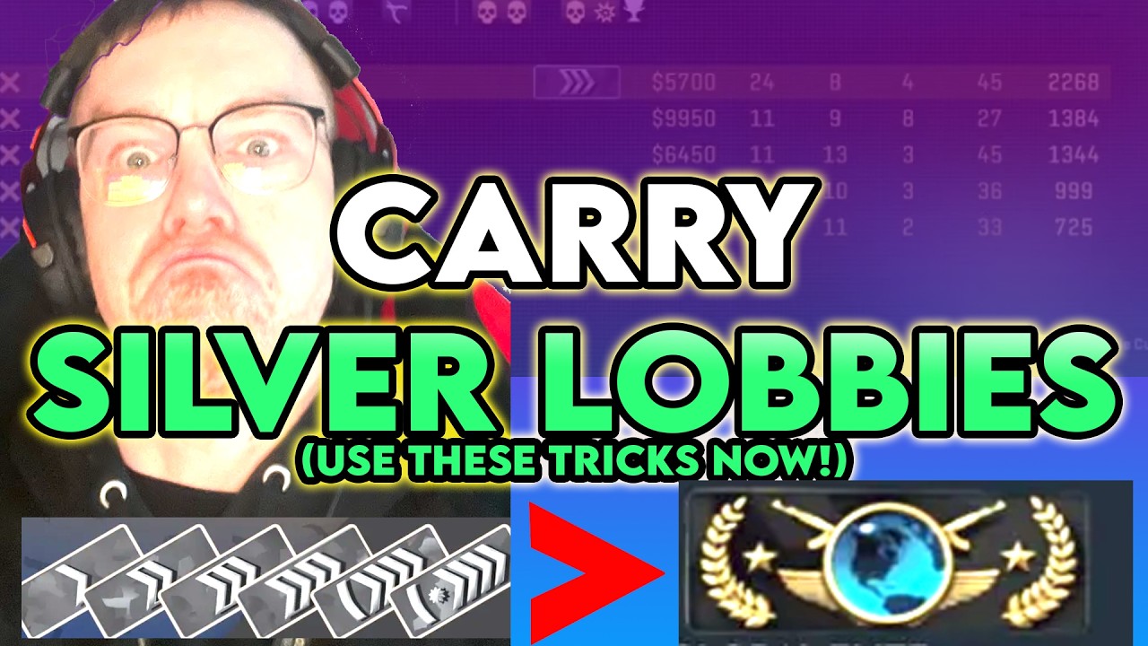 How to carry in silver lobbies in CS2 (Noob to Pro Ep 4)