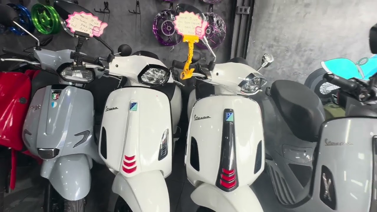 Сегодня я в последний раз прокатился на скутере Vespa?
