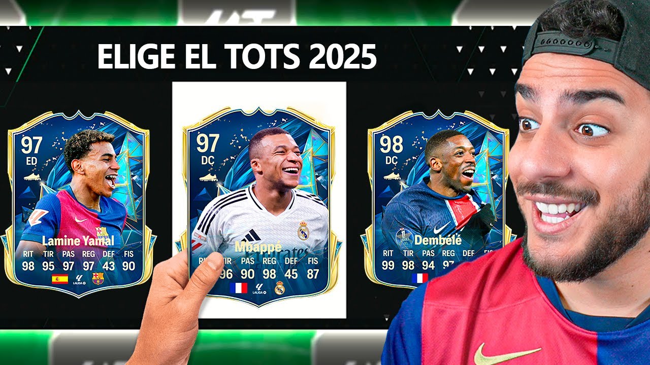 FUT DRAFT de los TOTS 2025 en EA FC SPORTS