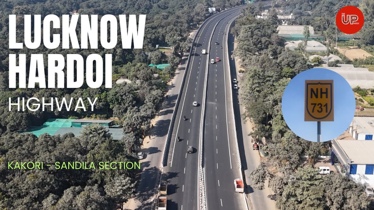 New Lucknow | Connectivity Boost | Lucknow Hardoi Highway | NH-731 | Sandila Section #theupindex