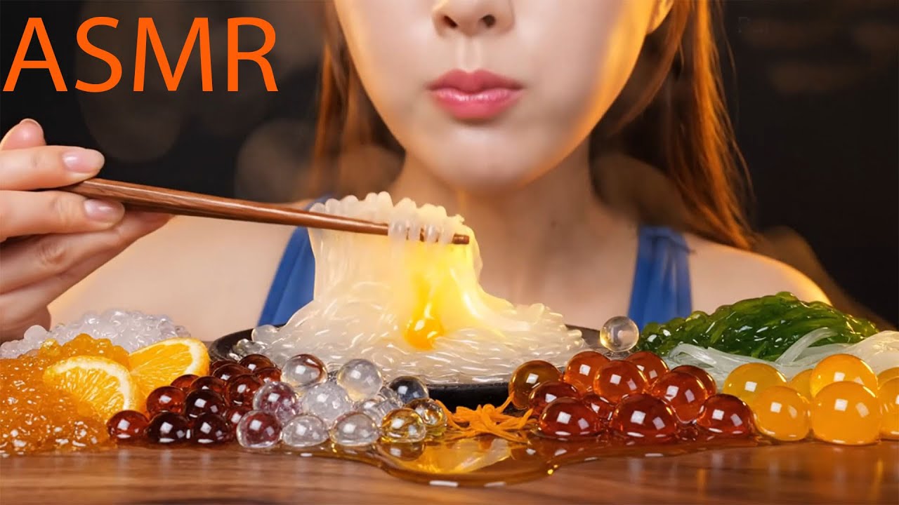 Frosted Jelly Cube | Cold Soft Bite ASMR