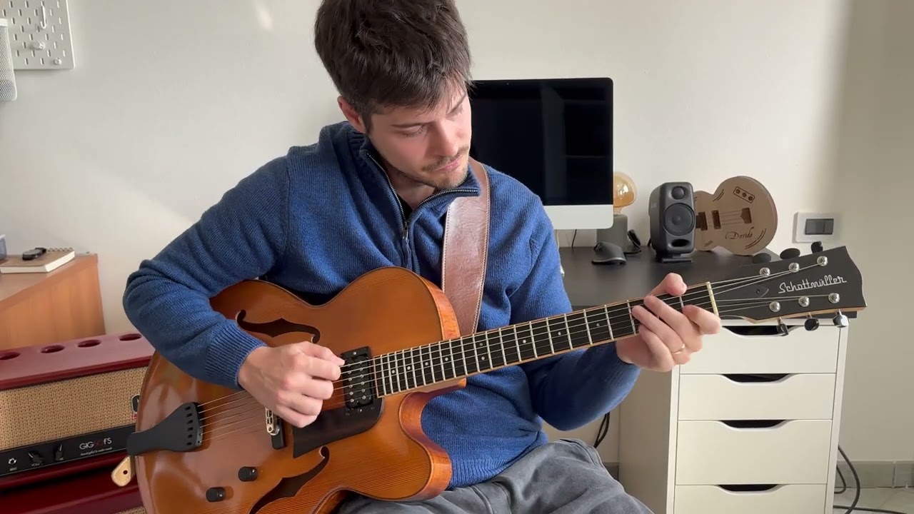 Free Improvisation Over ‘Along Came Betty’ | Jazz Guitar Standard