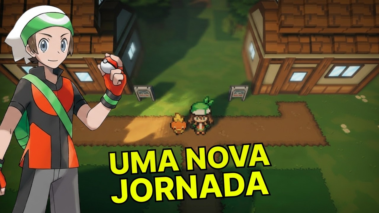 POKÉMON GAMMA EMERALD PELA PRIMEIRA VEZ | FINALMENTE VOU JOGAR !