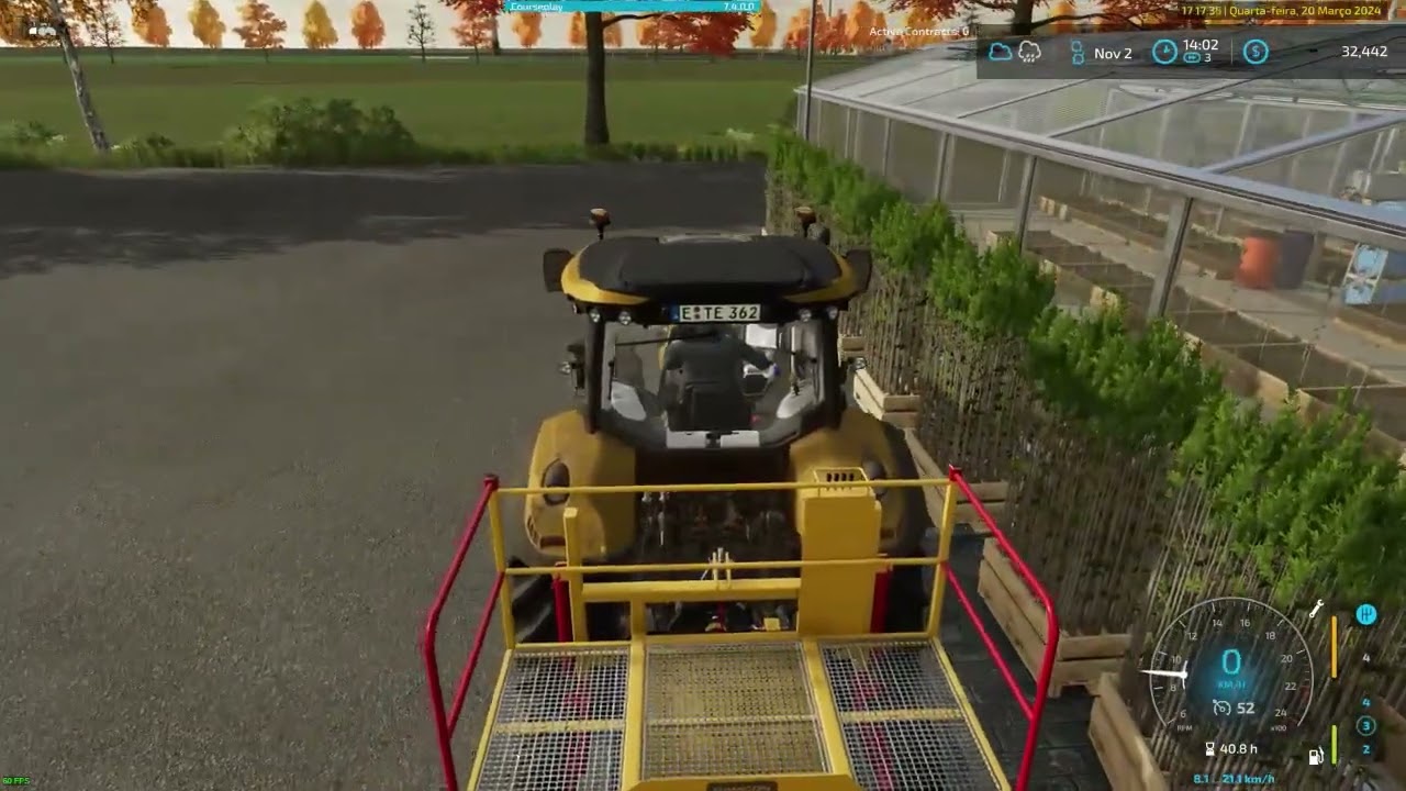 FS22- Plantando Arvores no Mapa NF Marsh