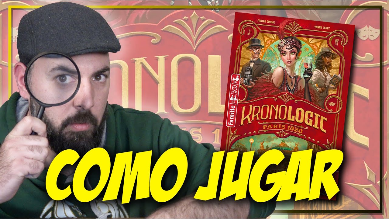 KRONOLOGIC... Unboxing, Como JUGAR y PARTIDA!!!