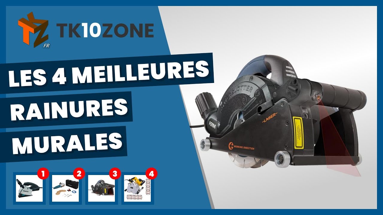 Les 4 meilleures rainures murales