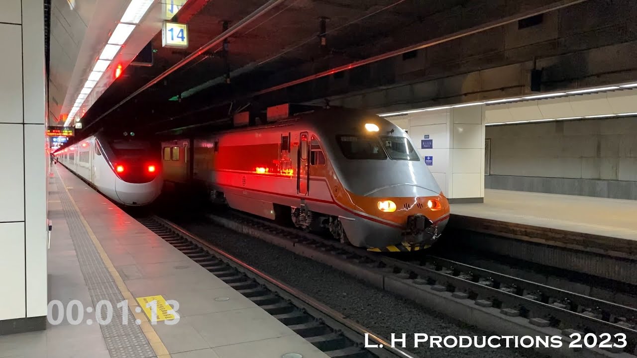 兩世代的相會 | EMU3000 | PP 暴走41秒出站 (附碼表) | TRA PP E1000 GEC-Alsthom GTO-VVVF