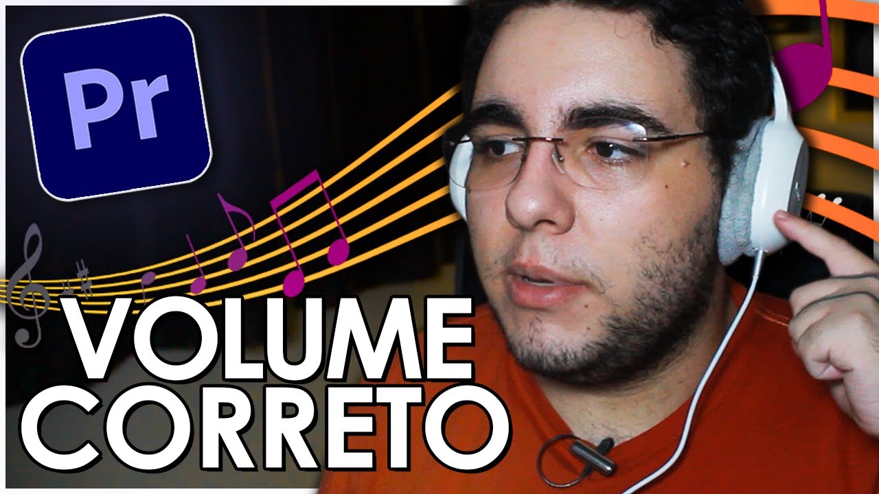 O VOLUME CORRETO de CADA TIPO de ÁUDIO! (dB dos áudios no Adobe Premiere)