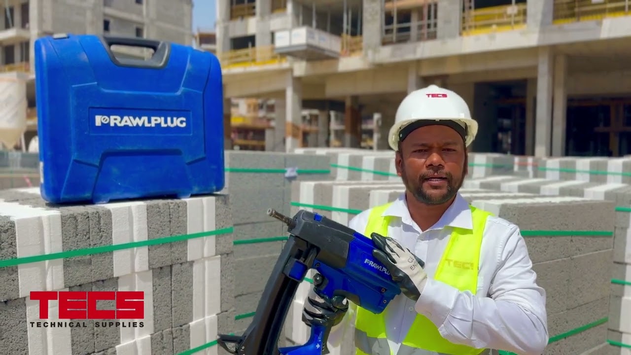 Introducing the RAWLPLUG SC40 II  Nail Gun By Technical Supplies | TECS | #construction #powertools