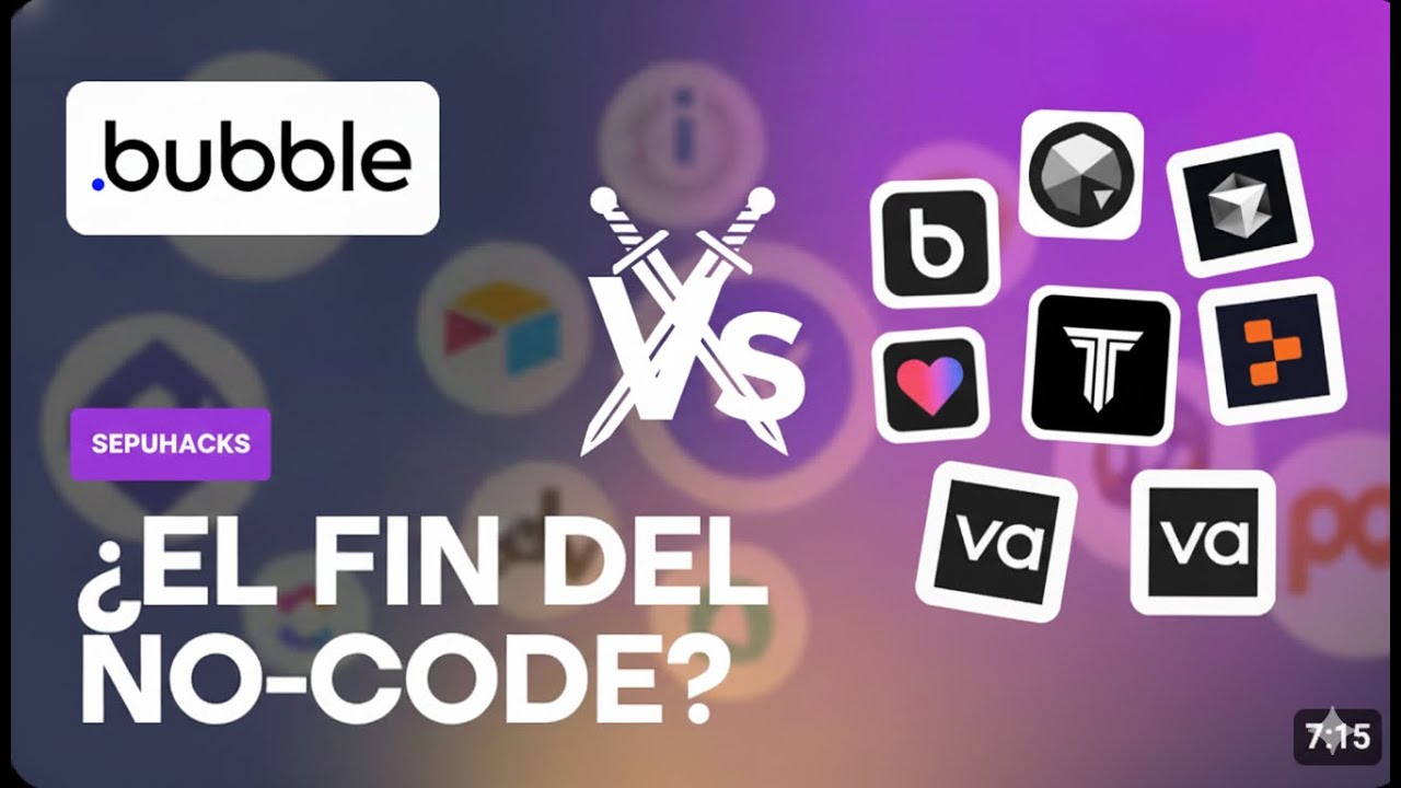 ¿Se acabó el No-Code? 🤯 La verdad sobre Bubble vs VibeCoding (desde mi experiencia real)