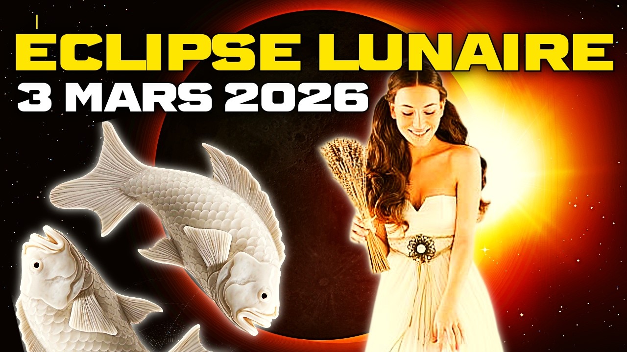LA PLEINE LUNE - &Eacute;CLIPSE LUNAIRE TOTALE DU 3 MARS 2026 DECRYPT&Eacute;E AUX LUMI&Egrave;RES DE L'ASTROLOGIE