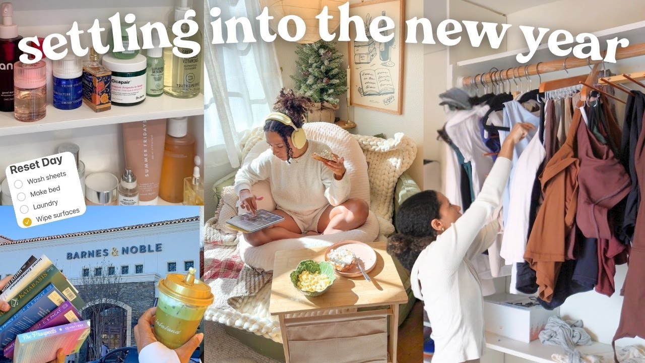 easing into the new year, resets at home, & other updates✨