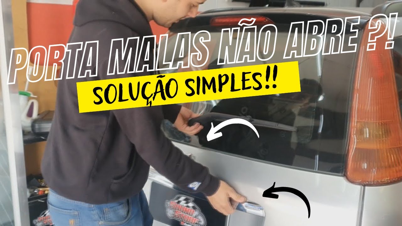 PORTA MALAS NÃO ABRE PEUGEOUT 207 SW/CW COMO RESOLVER DE FORMA SIMPLES!!