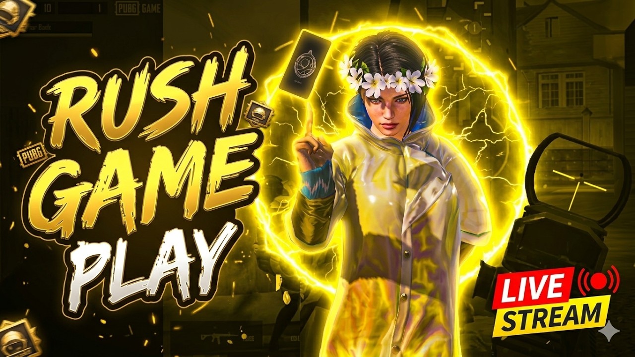 Pubg mobile live stream Rush gamesplay | Unknown star yt