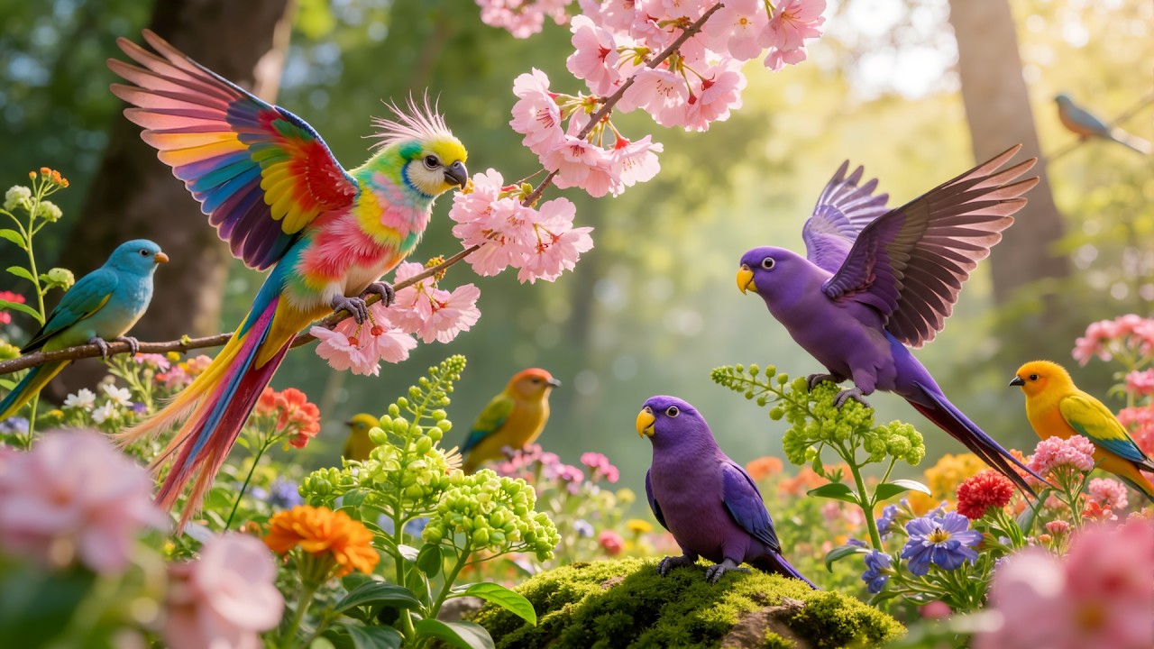 Nature's Living Jewels: Earth’s Most Beautiful Small Birds in Stunning Detail