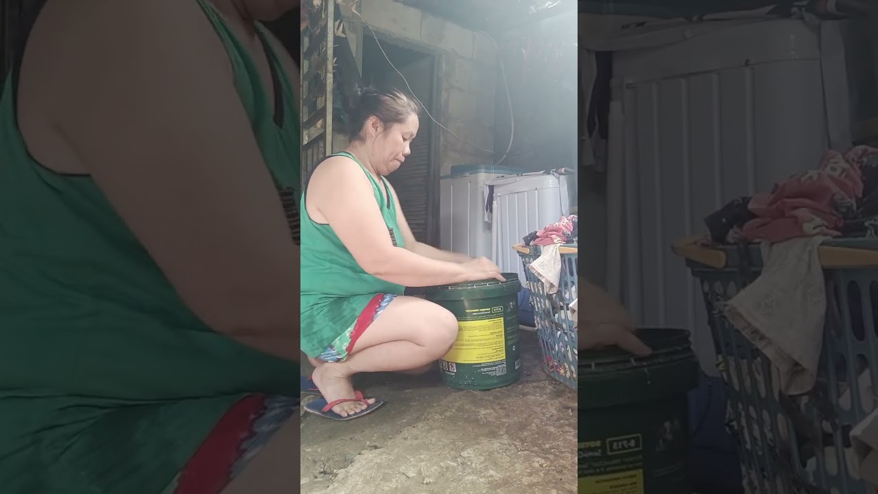 Laba mona tayo habang mainit pa ang panahon.