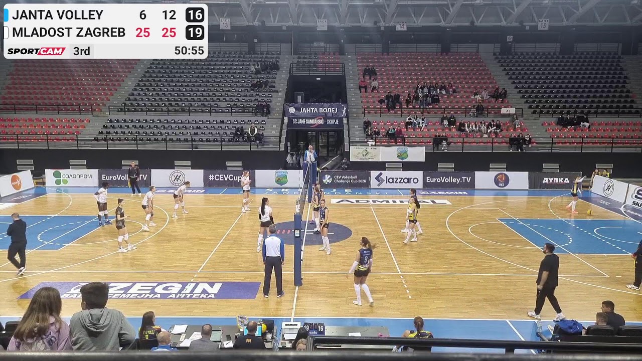 Janta Volley vs Mladost Zagreb - 26/11/2025